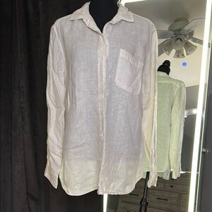 Velvet Button Down Shirt